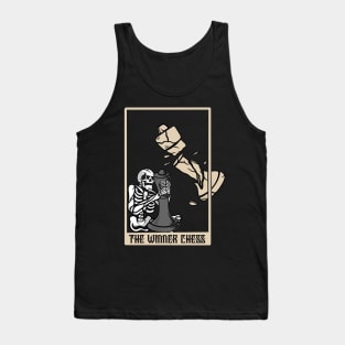 Chess and skull Tank Top